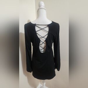 Express Lace-Up Back Tunic